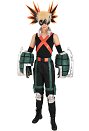 MHA Katsuki Bakugou Kacchan Cosplay Costume Fullset Hero Costume Battle Suit with Gauntlets