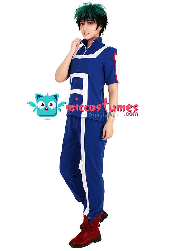 MHA Midoriya Deku Bakugou Todoroki U.A High Gym Suit Uniform Cosplay Costume Sportswear Cotton Comfy Breathable Sport Outfit