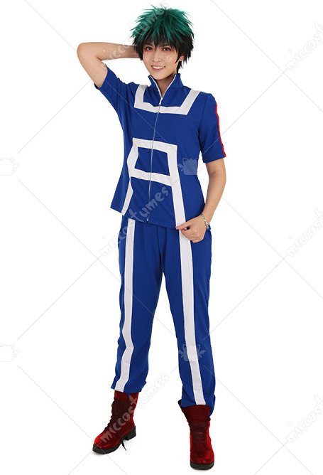 MHA Midoriya Deku Bakugou Todoroki U.A High Gym Suit Uniform Cosplay Costume Sportswear Cotton Comfy Breathable Sport Outfit