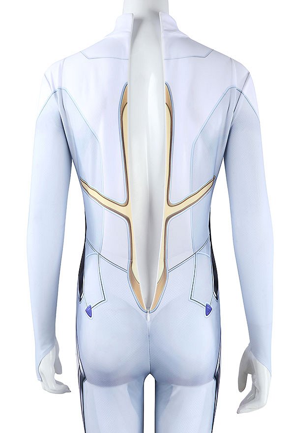 Rival Girl Tandy Cosplay Kostüm Overall mit Jacke und Ohrclips