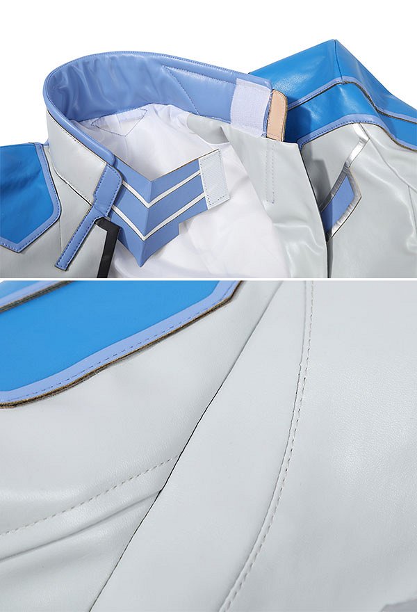 Rival Girl Tandy Cosplay Kostüm Overall mit Jacke und Ohrclips