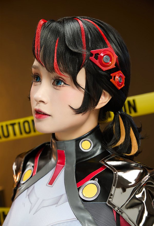 Traje de cosplay de Peni, la chica rival con body Traje de cosplay de Peni, la chica rival con body