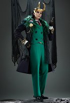 Rival Girl Lokki Président Cosplay Costume Chemise et gilet avec pantalon et manteau Rival Girl Lokki Président Cosplay Costume Chemise et gilet avec pantalon et manteau