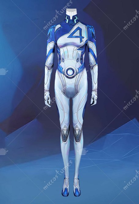 Rival Girl Sue Storm Costume Cosplay Combinaison moulante