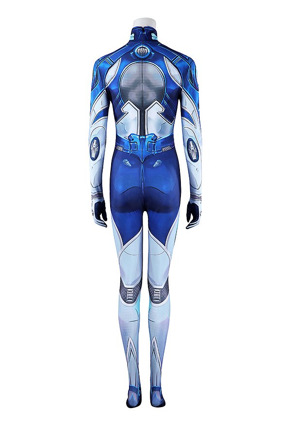 Rival Girl Sue Storm Cosplay Kostüm Enger Bodysuit