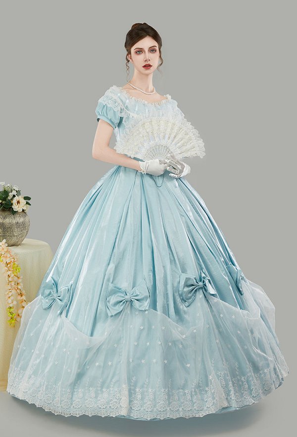 Costume Renaissance médiévale Robe victorienne du 18e siècle Robe de bal Vintage Gorgeous Court