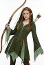 Renacentista Medieval Disfraz de elfa de Halloween Vestido tradicional irlandés Celtic