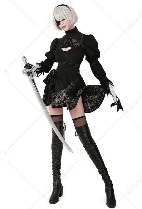 Disfraz Cosplay de NieR YoRHa No.2 Type B 2B