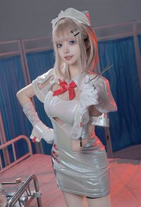 NARAKA: BLADEPOINT Robe de cosplay Healing Light de Valda Cui avec chapeau et nœud papillon