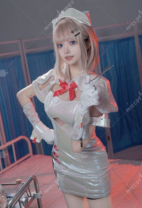 NARAKA BLADEPOINT Valda Cui Curación Vestido de Disfraz Cosplay de Piel Ligera con Sombrero y Corbata