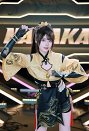 NARAKA: BLADEPOINT Way of the Dragon Feria Shen Burger King Crossover Skin Cosplay Costume Top and Dress with Shorts and Belt