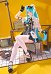 Vestido de Cosplay NTE Mint con Top y Guantes