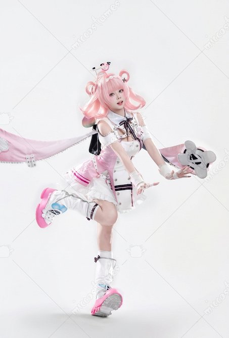 NTE Chiz Cosplay Costume Dress with Hat and Gloves