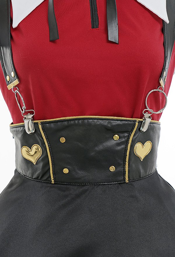 Needy Streamer Overload Costume de Cosplay Ame-Chan Top Jupe Set avec Chaussettes