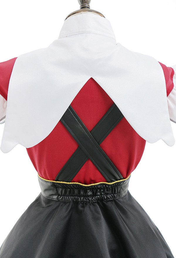 Needy Streamer Overload Costume de Cosplay Ame-Chan Top Jupe Set avec Chaussettes