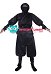 Japanisches Ninja Cosplay Kostüm für Erwachsene mit Kapuze