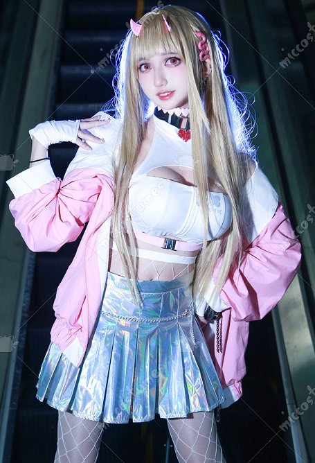 The Goddess of Victory: Nikke Costume de Cosplay Viper Set de Top et Jupe Sexuel avec Veste