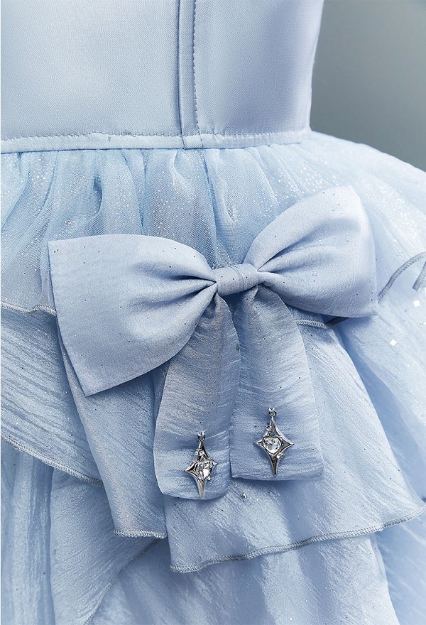 Goddess of Victory: Nikke Cinderella Cosplay Costume Glass Princess Dress with Waistband Sleeves Goddess of Victory: Nikke Cinderella Cosplay Costume Glass Princess Dress with Waistband Sleeves