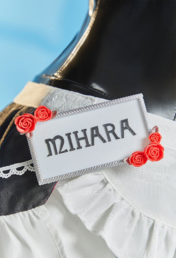 Nikke Mihara Cosplay Body con delantal y cinta para el pelo Nikke Mihara Cosplay Body con delantal y cinta para el pelo