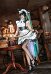 Goddess of Victory: Nikke Siren Cosplay Kostüm Kaffeemädchen Outfit Kleid mit Schürze und Haarband