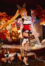 Goddess of Victory: Nikke Ying Ning Cosplay Costume Dress with Transparent Coat and Thong