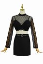 Goddess of Victory Nikke Privaty Sharp Lesson Skin Cosplay Disfraz Top y chaqueta con falda y calcetín