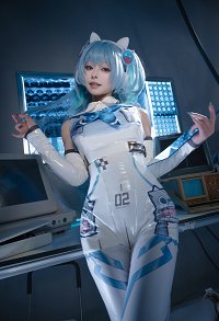 Goddess of Victory: Nikke Shifty Cosplay Costume Bodysuit with Belt and Gloves
