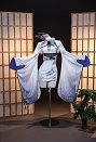 Goddess of Victory: Nikke Shiro Tsuru‌ Veiled Order Squad Skin Cosplay Costume Dress and Jacket with Bunny Ear Headpiece and Belt