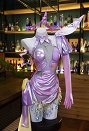 Goddess of Victory: Nikke Anis Starlight Skin Cosplay Costume Dress with Jacket and Headpiece
