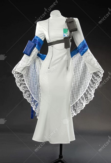 Goddess of Victory: Nikke Arcana Costume de Cosplay Robe et Châle avec Ceinture Ensemble et PochettesGoddess of Victory: Nikke Arcana Costume de Cosplay Robe et Châle avec Ceinture Ensemble et Pochettes