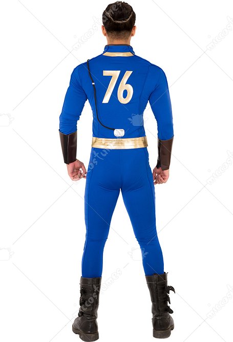 Fallout 76 Soldier 76 Costume de Cosplay Mono