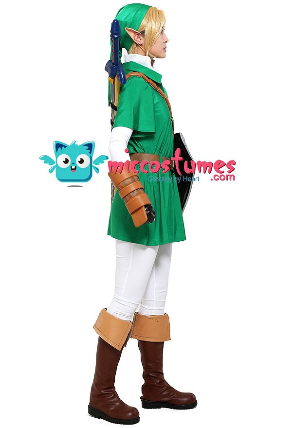 La leyenda de Zelda Ocarina de Time Link Cosplay