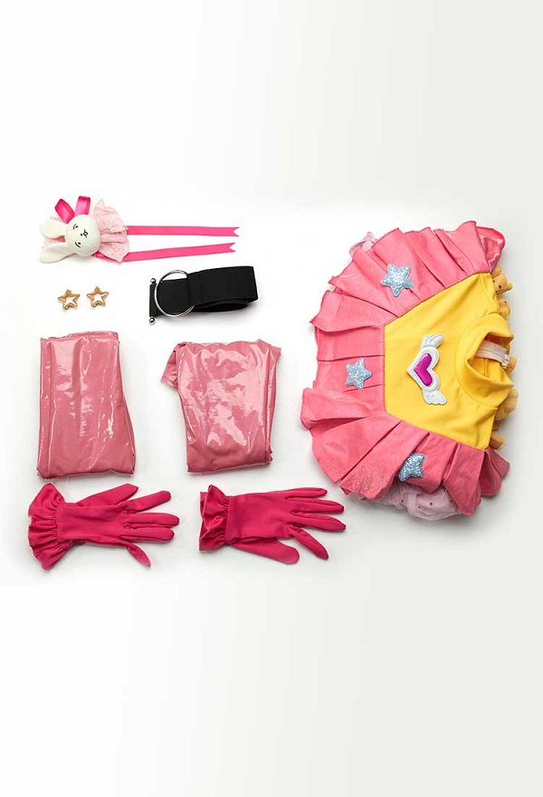 Oshi no Ko Hoshino Ai Cosplay Costume Kawaii Pink Dress Set