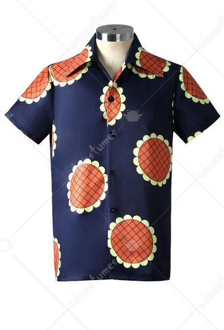 One Piece Monkey D Luffy Cosplay Camisa