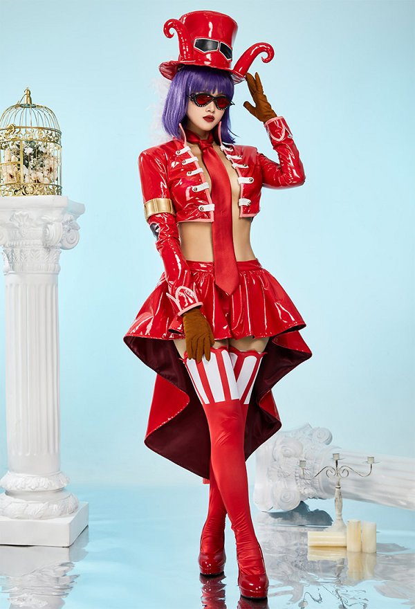 OP Belo Betty Disfraz de Cosplay Chaqueta y falda con sombrero y guantes OP Belo Betty Disfraz de Cosplay Chaqueta y falda con sombrero y guantes