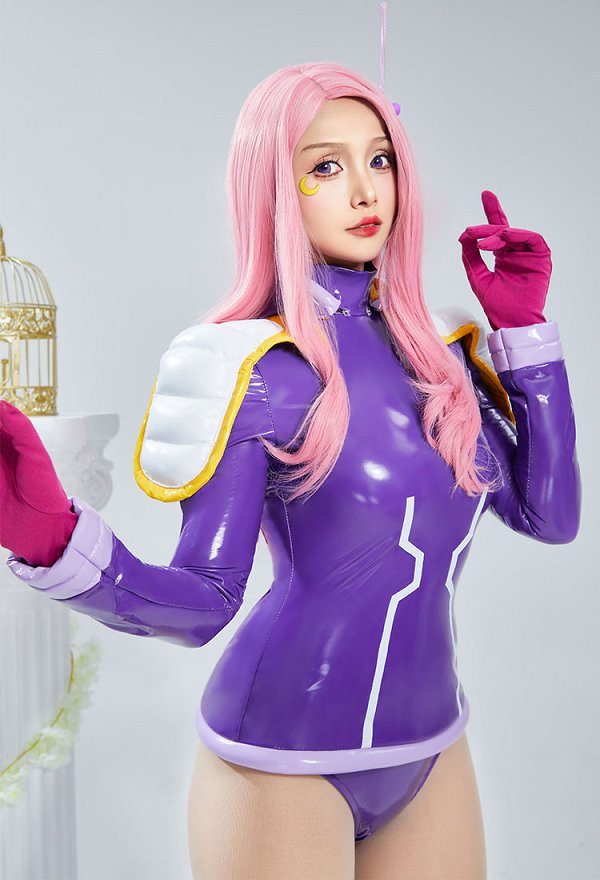OP Egghead Bonney Disfraz de Cosplay Camisa de Manga Larga y Pantalones Triangulares con Medias de Muslo y Guantes