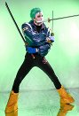 OP Zoro Disfraz de Cosplay Mono con Chaqueta y Guantes