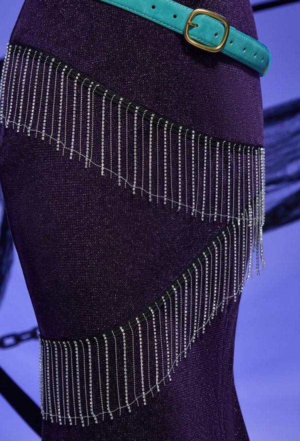 OP Nico Robin Derivative Winterkleid Weihnachtskostüm Neckholder-Fischschwanzkleid mit Schal und Mütze OP Nico Robin Derivative Winterkleid Weihnachtskostüm Neckholder-Fischschwanzkleid mit Schal und Mütze