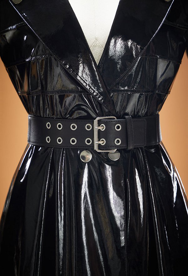 OP Nico Robin Live-action Movie Ver Cosplay Costume Coat with Belt and Socks