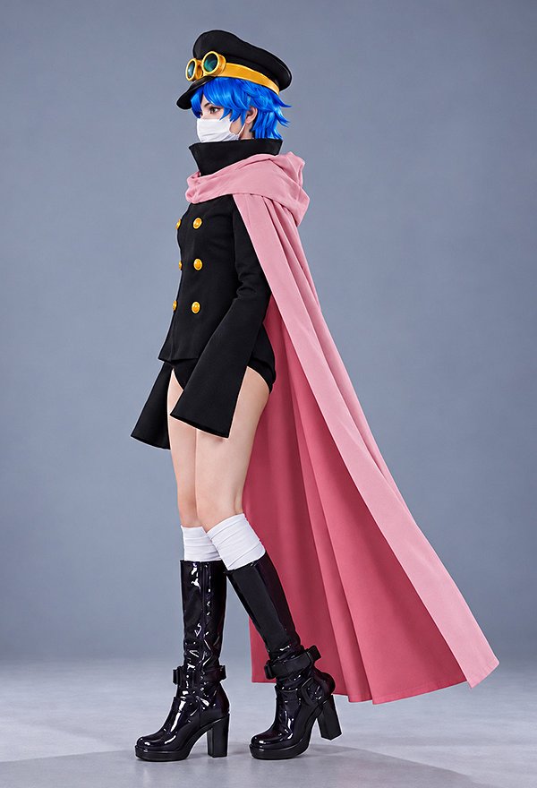 OP Anime Ver Manmayer Gunko Female Cosplay Costume Top and Shorts with Cape and Hat