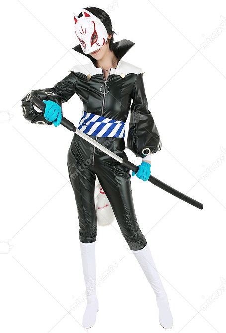 P5 Fox Yusuke Kitagawa Phantom Dieb Cosplay Kostüm