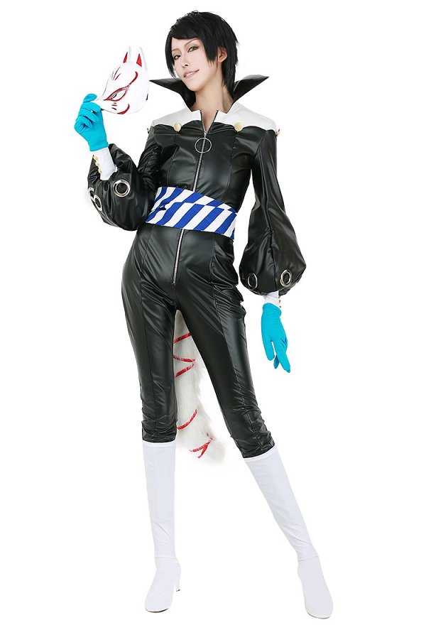 P5 Fox Yusuke Kitagawa Phantom Thief Cosplay Costume