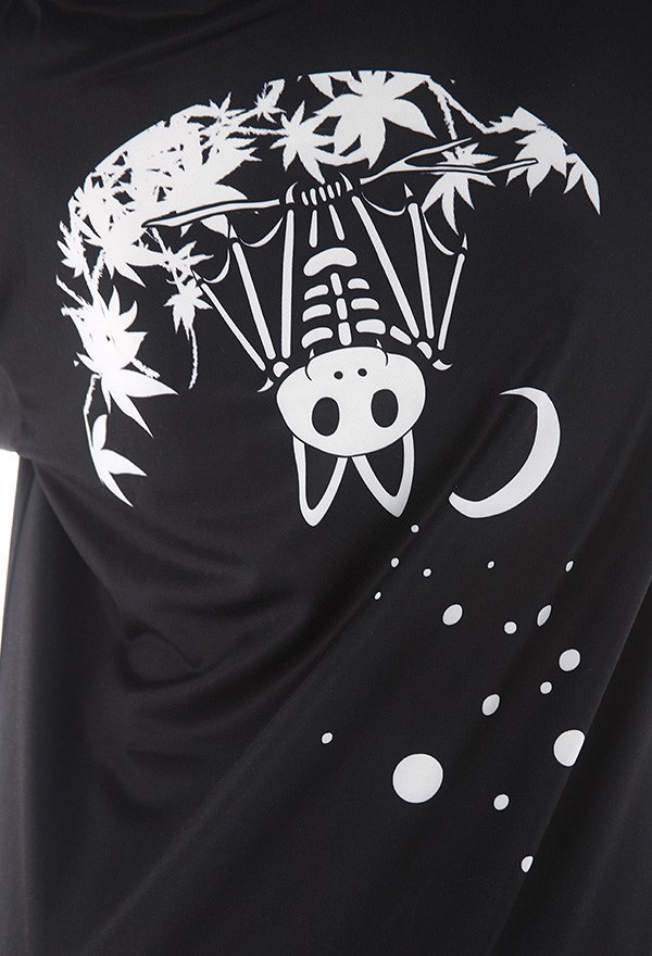 Halloween Dark Style Onesie Pajamas Hooded Adult Onesie Women Bat Pattern Halloween Pajamas Kigurumi Costume Outfit