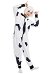 Women Cow Pattern Onesie Pajama Adult Onesie Homewear Kigurumi Hooded Loungewear Costume Outfits