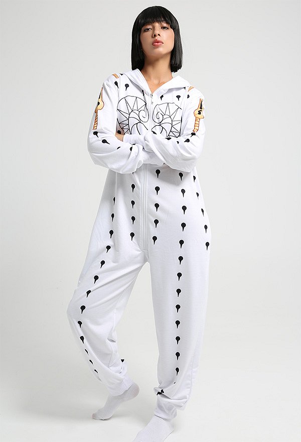 Women Bruno Onesie Pajama Adult Onesie Homewear Kigurumi Hooded Loungewear Costume Outfits