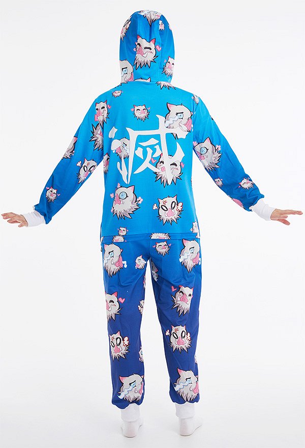 Women Beast Boar Long Sleeve Homewear Kigurumi Onesie Pajama Hooded Loungewear Cosplay Costume Outfits