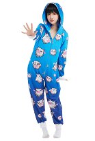 Women Beast Boar Long Sleeve Homewear Kigurumi Onesie Pajama Hooded Loungewear Cosplay Costume Outfits Women Beast Boar Long Sleeve Homewear Kigurumi Onesie Pajama Hooded Loungewear Cosplay Costume Outfits