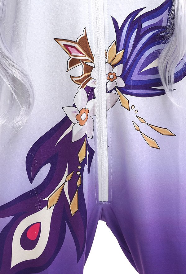 Women Genshin Impact Derivative Onesie Pajama Adult Onesie Homewear Kigurumi Hooded Loungewear Costume Outfits