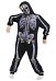 Regenbogen Laser Knochen Overall mit Kapuzen Pyjamas Lange Arm Onesie Homewear Kigurumi Jumpsuit Kostüm Cosplay Halloween Anzug