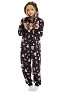 Hallooween Women Pumpkin Ghost Black Onesie Pajama Adult Onesie Homewear Kigurumi Hooded Loungewear Costume Outfits